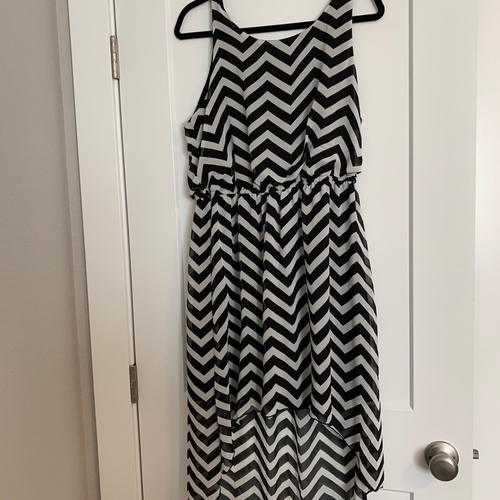 Chevron print Dress